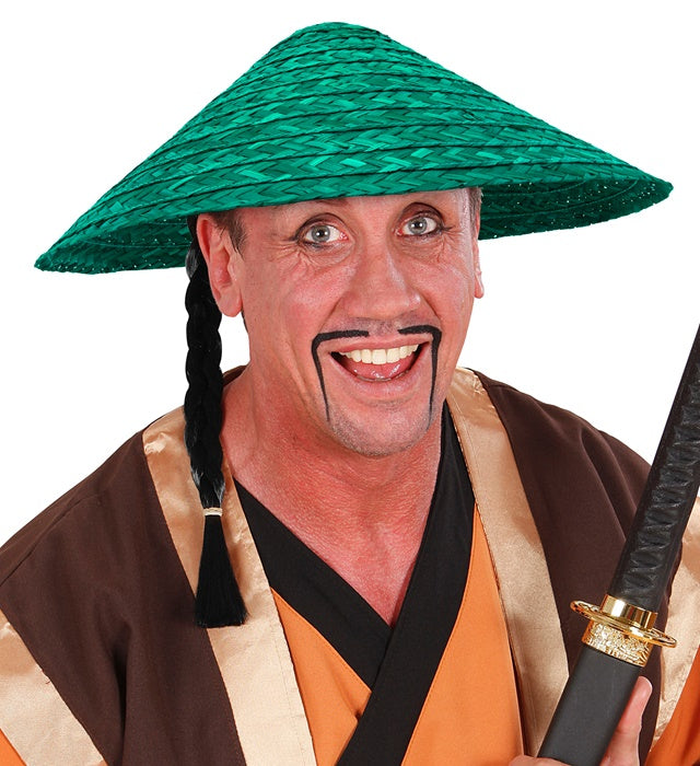 Widmann Red Straw Vietkong Hat Red