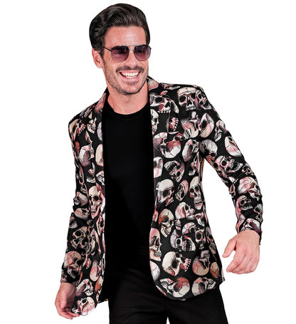 Widmann Skulls Party Fashion Jacket (Jacket) (M) Black