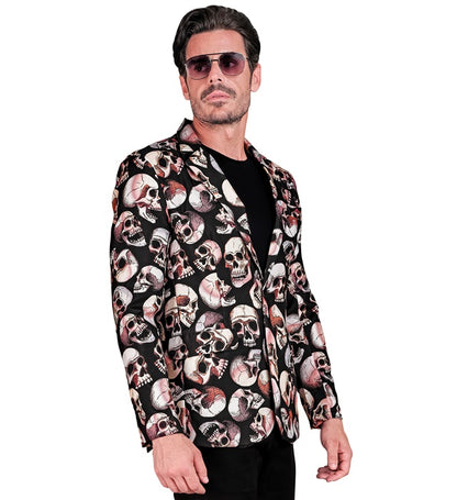 Widmann Skulls Party Fashion Jacket (Jacket) (M) Black