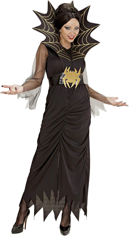 Ladies Spider Lady Costume Extra Large UK 18-20 for Halloween Fancy Dress XL