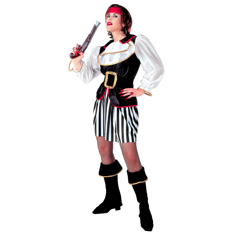 Ladies Pirate Lady Costume Extra Large UK 18-20 for Buccaneer Fancy Dress