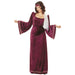 xL Giulietta Costume Extra Large for Medieval Royalty Fancy Dress