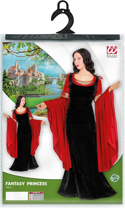 Ladies Fantasy Princess Costume Extra Large UK 18-20 for Medieval Royalty Fancy Dress