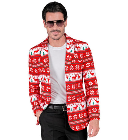 Widmann Merry Christmas Party Fashion Jacket (Jacket) (S) Red