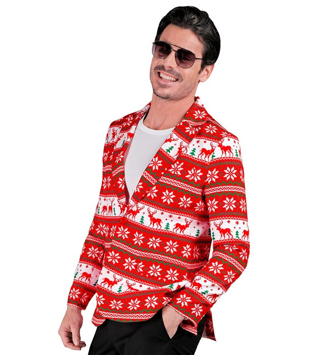 Widmann Merry Christmas Party Fashion Jacket (Jacket) (S) Red
