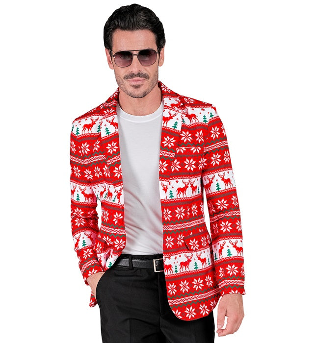 Widmann Merry Christmas Party Fashion Jacket (Jacket) (M) Red