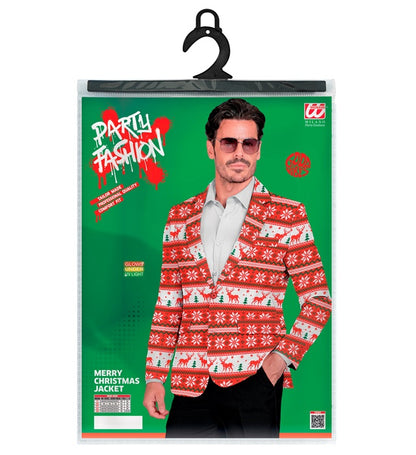 Widmann Merry Christmas Party Fashion Jacket (Jacket) (L) Red
