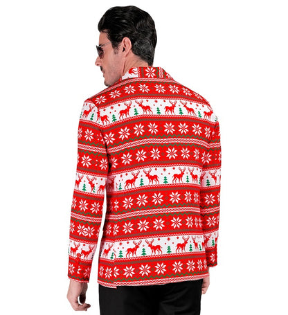 Widmann Merry Christmas Party Fashion Jacket (Jacket) (XL) Red