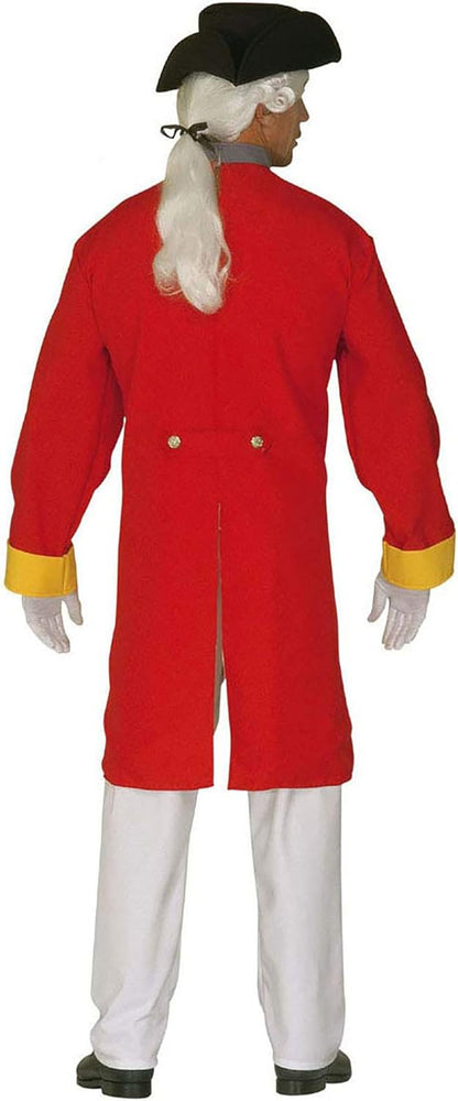Mens French Soldier Costume Extra Large UK 46" for Military Army War Fancy Dress