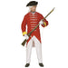 Mens French Soldier Costume Extra Large UK 46" for Military Army War Fancy Dress
