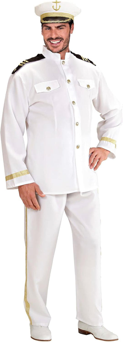 Widmann - Costume Marine Captain, Sailor, Captain, Fancy Dress Costumes, Carnival XL