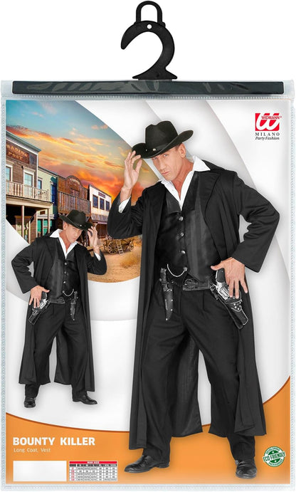 Mens Bounty Killer Costume Extra Large UK 46" for Buccaneer Fancy Dress