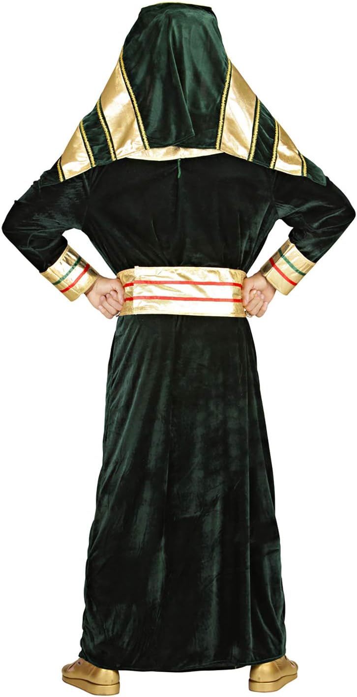 Mens Pharaoh Velvet Costume Small UK 38/40" for Egyptian Ancient Egypt Fancy Dress