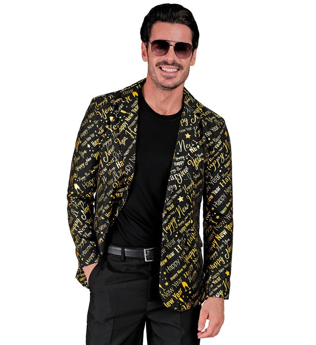 Widmann Happy New Year Party Fashion Jacket (Jacket) (XL) Black