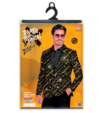 Widmann Happy New Year Party Fashion Jacket (Jacket) (XL) Black