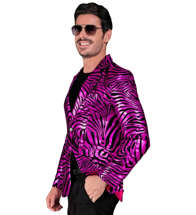 Widmann Pink Animalier Party Fashion Jacket (Jacket) (XL) Pink