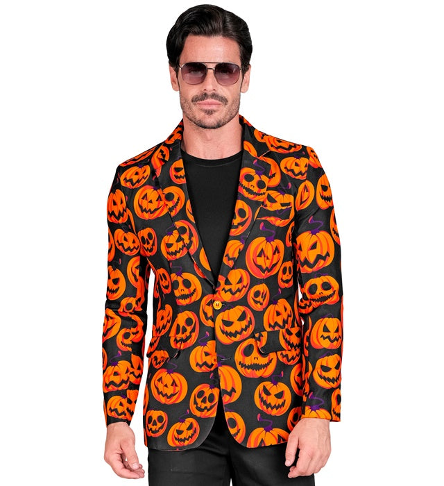 Widmann Pumpkin Party Fashion Jacket (Jacket) (M) Orange