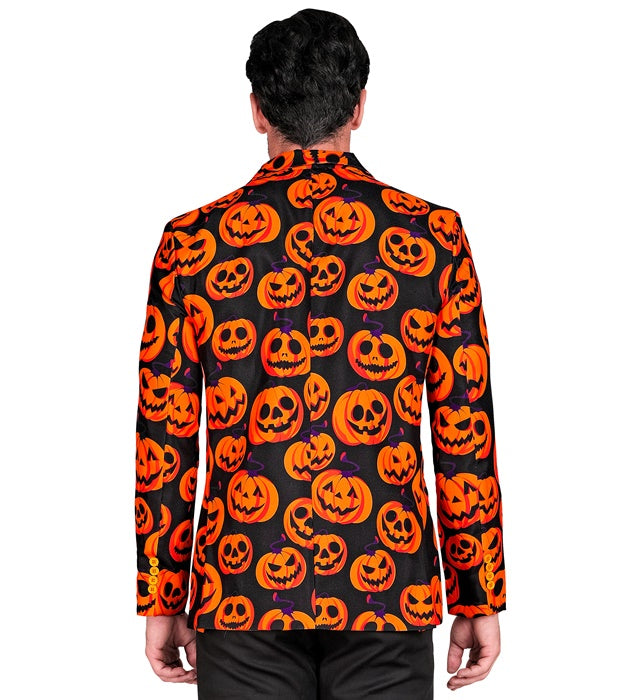 Widmann Pumpkin Party Fashion Jacket (Jacket) (XL) Orange