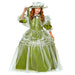 Children's Milady Green Costume Small 5-7 yrs (128cm) for Medieval Princess Fancy Dress