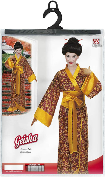 WIDMANN Women's Kimono Costume for Geisha or Chinese