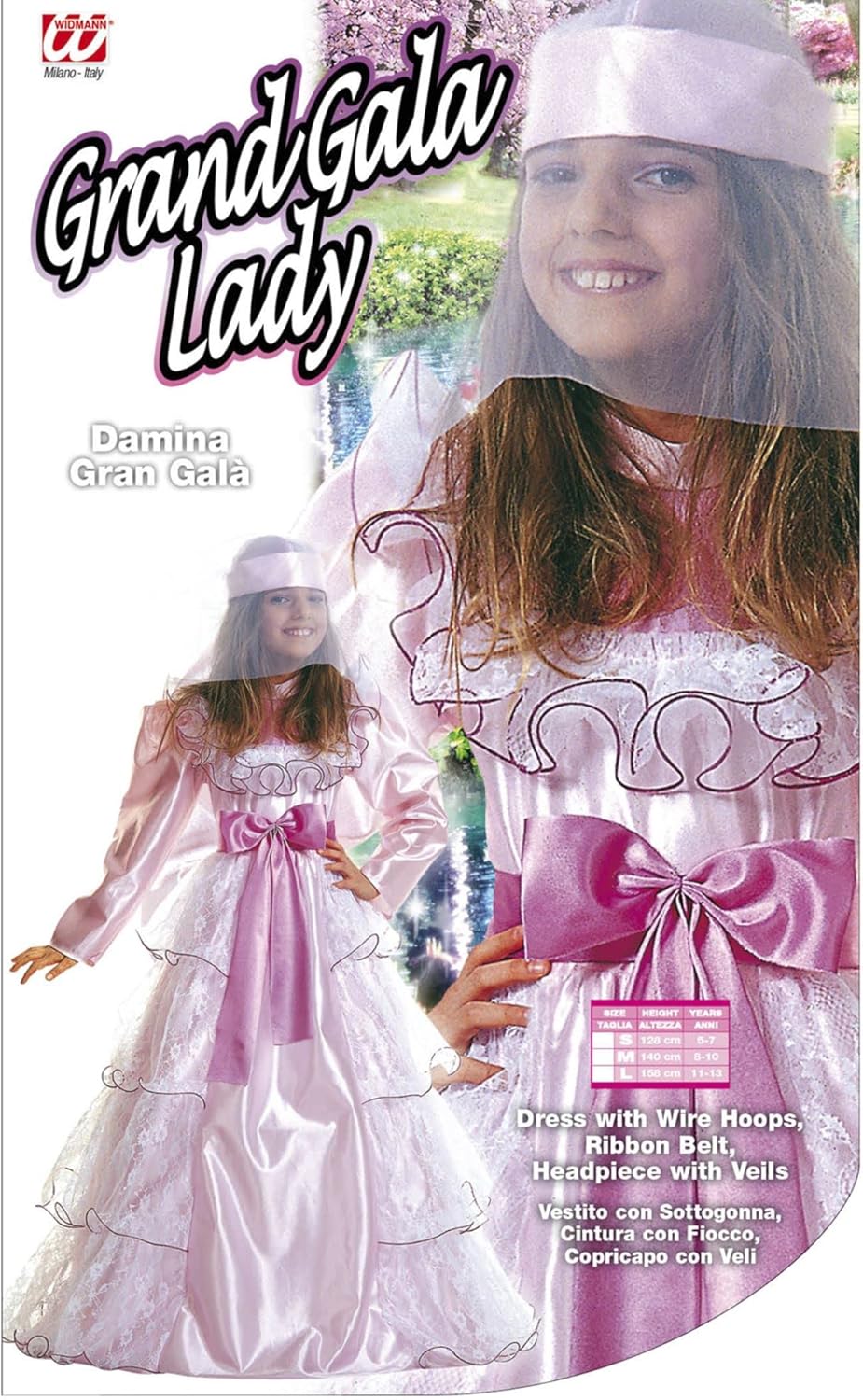 Widmann Aptafêtes – Large Ball Costume for Children 188 cm