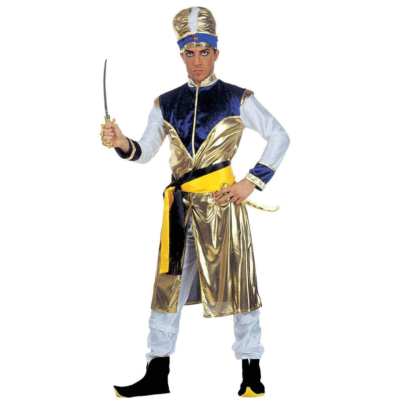 Mens Maharajah Mens Costume Medium UK 40/42" for Arab Middle East Indian India Fancy Dress