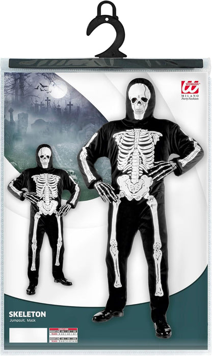 WIDMANN - Children's Skeleton Costume for Halloween Living Dead Fancy Dress 116