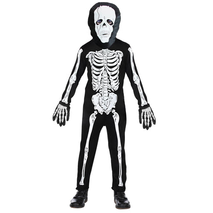 WIDMANN - Children's Skeleton Costume for Halloween Living Dead Fancy Dress 116