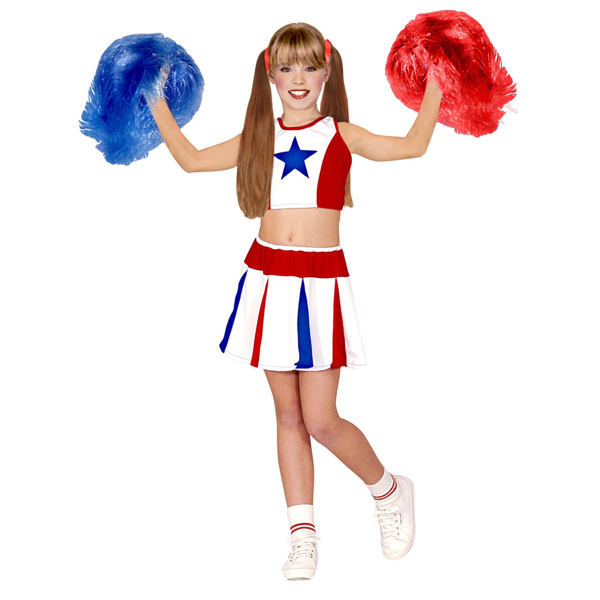 Widmann - Children's cheerleader costume, skirt and top 11-13 Years