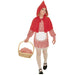 Widmann - Children's Costume Red Coat, Dress, Apron, Coat with Hood, Carnival, Theme Party 158