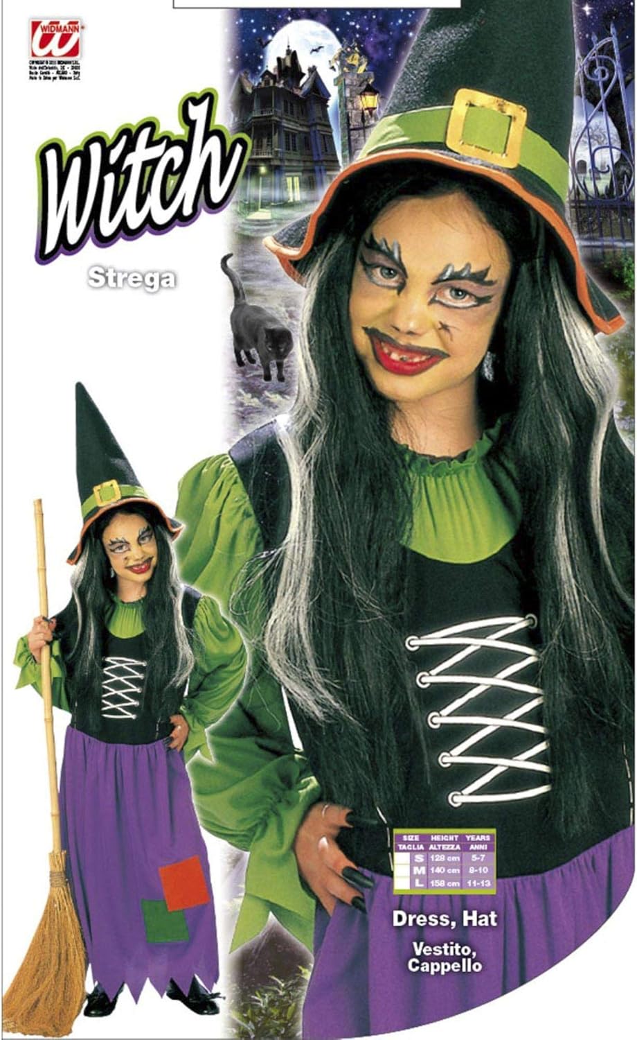 Children's Witch Costume Halloween Costume Walpurgis Witch 128