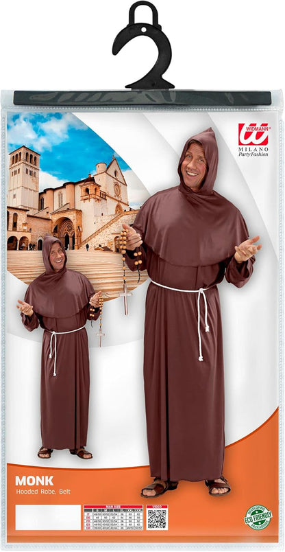 Mens Monk Costume Medium UK 40/42" for Friar Jedi Fancy Dress