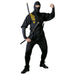 Widmann - Kostüm Ninja, Coat, Hose, Rock, Gürtel, Beinbänder, Maske, Kämpfer, Krieger, Motto-Party, Karneval