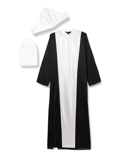 Widmann - Kostüm Nonne, Gewand, Kopfbedeckung, Kirche, Karneval, Mottoparty