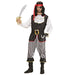 Mens Pirate Deluxe Costume Small UK 38/40" for Buccaneer Fancy Dress