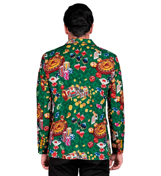 Widmann Casino Party Fashion Jacket (Jacket) (M) Green