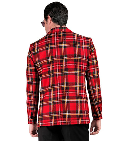 Widmann Tartan Party Fashion Jacket (Jacket) (XL) Red