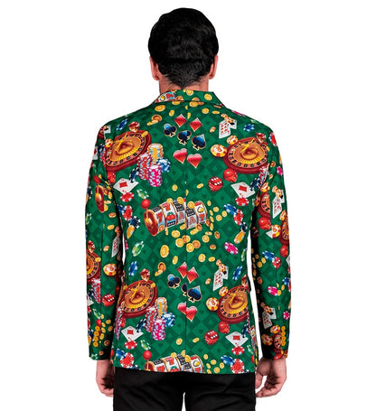 Widmann Rainbow Party Fashion Jacket (Jacket) (XXL) Rainbow