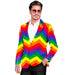 Widmann Rainbow Party Fashion Jacket (Jacket) (S) Rainbow