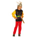 Widmann 41967 Asterix Gaulois Tunic Trousers Belt Costumes Complete Child Party 217, Multi-Coloured, 8 à 10 anni