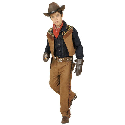 Children's Cowboy/ Indian 158cm Costume Large 11-13 yrs (158cm) for Wild West Fancy Dress