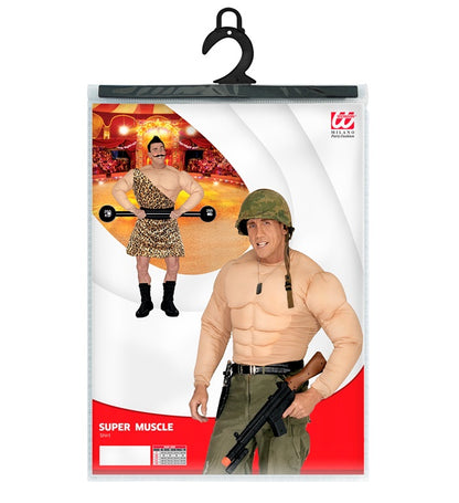 Widmann Super Muscle Shirt (L) Beige / Skin Color