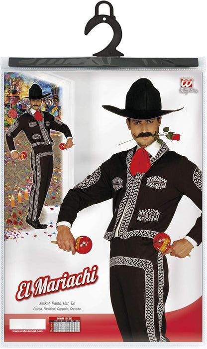 Widmann Men's Mariachi Costume L Multi-coloured