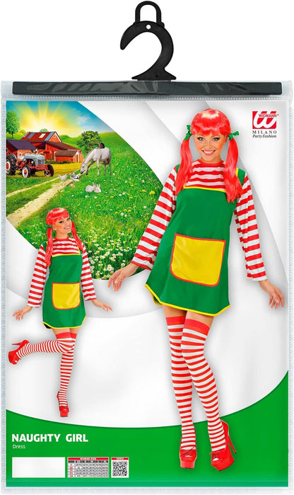 Widmann - Naughty Girl Fancy Dress Costume Naughty Girl Theme Party Carnival
