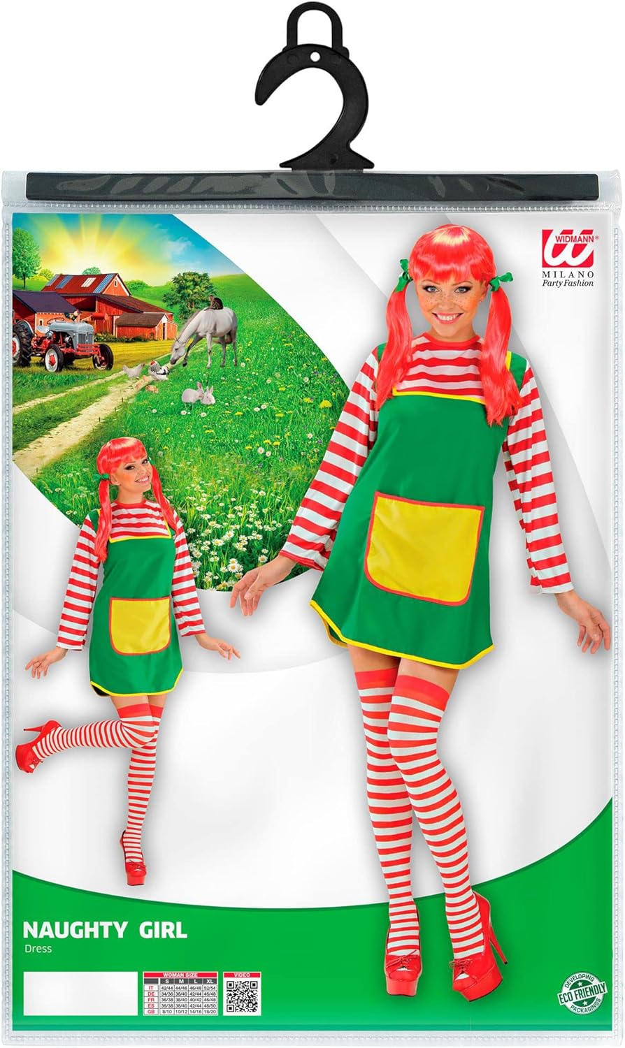 Ladies Naughty Girl Costume Large UK 14-16 for School Fancy Dress