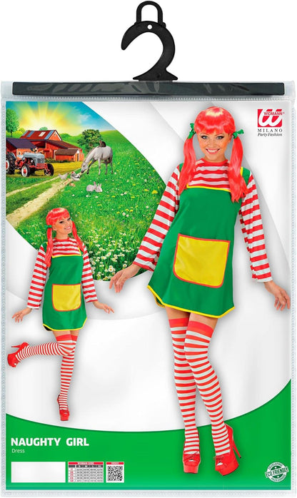 Ladies Naughty Girl Costume Large UK 14-16 for School Fancy Dress