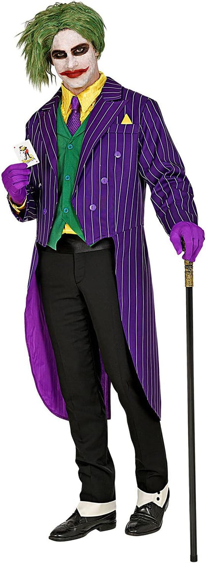 Widmann Evil Clown Costume, Frack, Joker, Evil Horror, Theme Party, Halloween