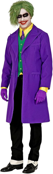 Widmann - Evil Clown Costume Coat with Vest Joker Horror Evil Theme Party Halloween