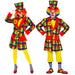 Widmann Clown Costume for Adults, Circus, Carnival, Theme Party XXL