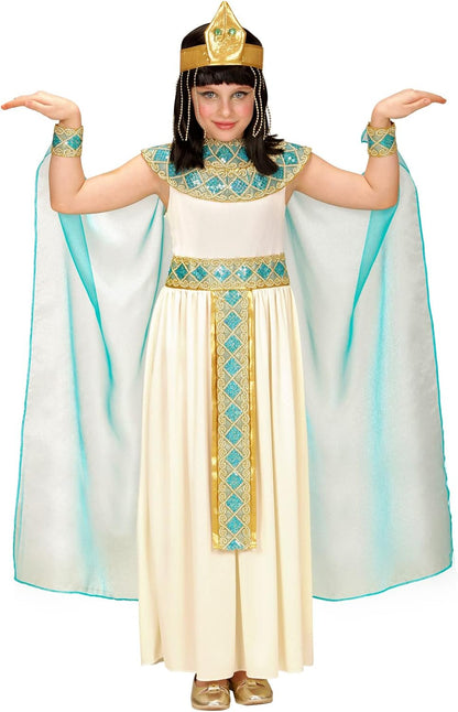 Widmann 49459 Cleopatra Children's Costume, Solid, Multicoloured, Standard Size